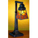 Amber Mica Diamond Mission Desk Lamp