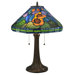 Tiffany Poppy Cone Table Lamp