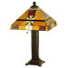 Lodge Tiffany Mackintosh Rose Table Lamp