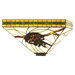 Honey Pine Branch Mission Wall Sconce
