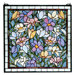 Tiffany Floral Nouveau Sugar Magnolia Stained Glass Window