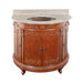 Semi-Circle Bathroom Vanity Set