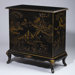 3 Drawer Chest with Gold Tad Accents