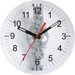 24" x 24" Large Moving Gear Wall Clock with Glass Cover