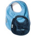 Boy Bib 2 Pack in Bling Navy / Pale Blue