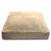 Rectangle Bed with Easy-Wash Cover in Camel Suede