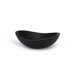 Oval Stone Vessel Sink in Black Granite