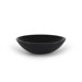 Round Stone Vessel Sink in Black Granite