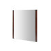 Europa 30" x 31.5" Mirror in Dark Walnut