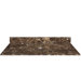 49" Marble Vanity Top for Vessel Sink with Backsplash