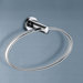 Demetra Towel Ring in Chrome