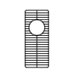 7.25" x 14.25" Electropolished Stainless Steel Grid for Kitchen Sink Bowl