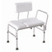 Deluxe Vinyl Padded Transfer Bench with Full Seat
