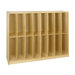 Cubbie 16 Bay Twin Locker in Natural