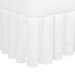 Eyelet 18" Bed Skirt in White