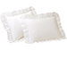 Eyelet Sham Set in White
