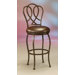 Oxford Barstool with Ford Brown Fabric in Autumn Rust