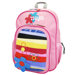 Pixie Stripe Backpack in Pink