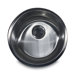 Round Undermount Bar / Prep Sink in Brushed Satin