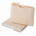 Expanding File Folder Pocket, Letter, 11 Pt. Manila, 10/Pk                                                                   