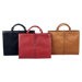 Ladies Leather Briefcase with Interchangeable Handle and Straps