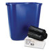 Low-Density Can Liners, 24x23, 35 mil, Black, 150/Carton