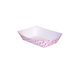 4 oz Paper Food Basket in Red and White