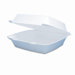 Carryout Food Containers,Foam Hinged 1-Compartment,8-3/8 x 7-7/8 x 3-1/4,200/CT                                              