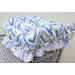 Ikat Chevron Shopping Cart Cover