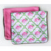Boutique Rose Lattice Burp Set (Set of 2)