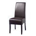 Hudson Leather Dining Chair in Brown