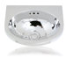 Metal 12.6" x 10.6" U-Shaped Bathroom Sink