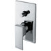 Linea 4.7" x 7.5" Crui Diveter Faucet Shower Faucet Trim Only