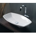 Ceramica 23.6" x 15" Vessel Sink in White