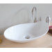 Ceramica 25.6" x 15.4" Vessel Sink in White