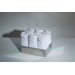 Complements 7.9" x 5.9" Saon Box for Hand Towels in Stainless Steel