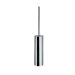 Complements 3.2" x 3.2" Skoati Toilet Brush Holder in Stainless Steel