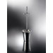 Complements 4.9" x 4.9" Skoati Toilet Brush Holder Vase in Stainless Steel