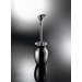 Complements 4.5" x 4.5" Skoati Toilet Brush Holder in Stainless Steel
