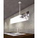 Mirror Pure 33" Hydrus Ceiling Mount Mirror in Stainless Steel