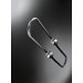 Vanessia U Shape Towel Bar in Polished Chrome