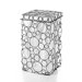 Sesti Circles Burnished Metal Laundry Basket with Lid