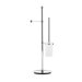 Rampin Freestanding Toilet Paper Dispenser and Toilet Brush Holder