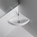 Kerasan Cento Wall Mounted / Vessel Bathroom Corner Sink