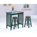 3 Piece Counter Height Bar Table Set