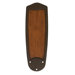 Hand Carved Recessed Ceiling Fan Blade (Set of 5)