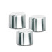 Soco Lids for Torches in Polished (Set of 3)