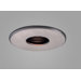 Jewel 3.6" Fixed Wallwash Round Downlight Trim with Black Baffle