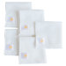 Organic Wash Cloths and Wipes in White (5 Packs)