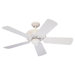 44" Designer Supreme 5 Blade Ceiling Fan